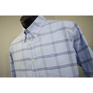 Brooks Brothers Regent Dress Shirt Plaid Non-Iron Long Sleeve Mens Size Large